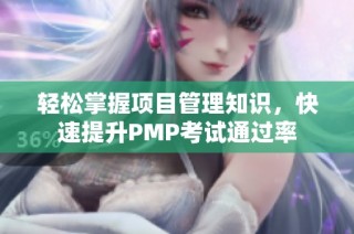 轻松掌握项目管理知识，快速提升PMP考试通过率